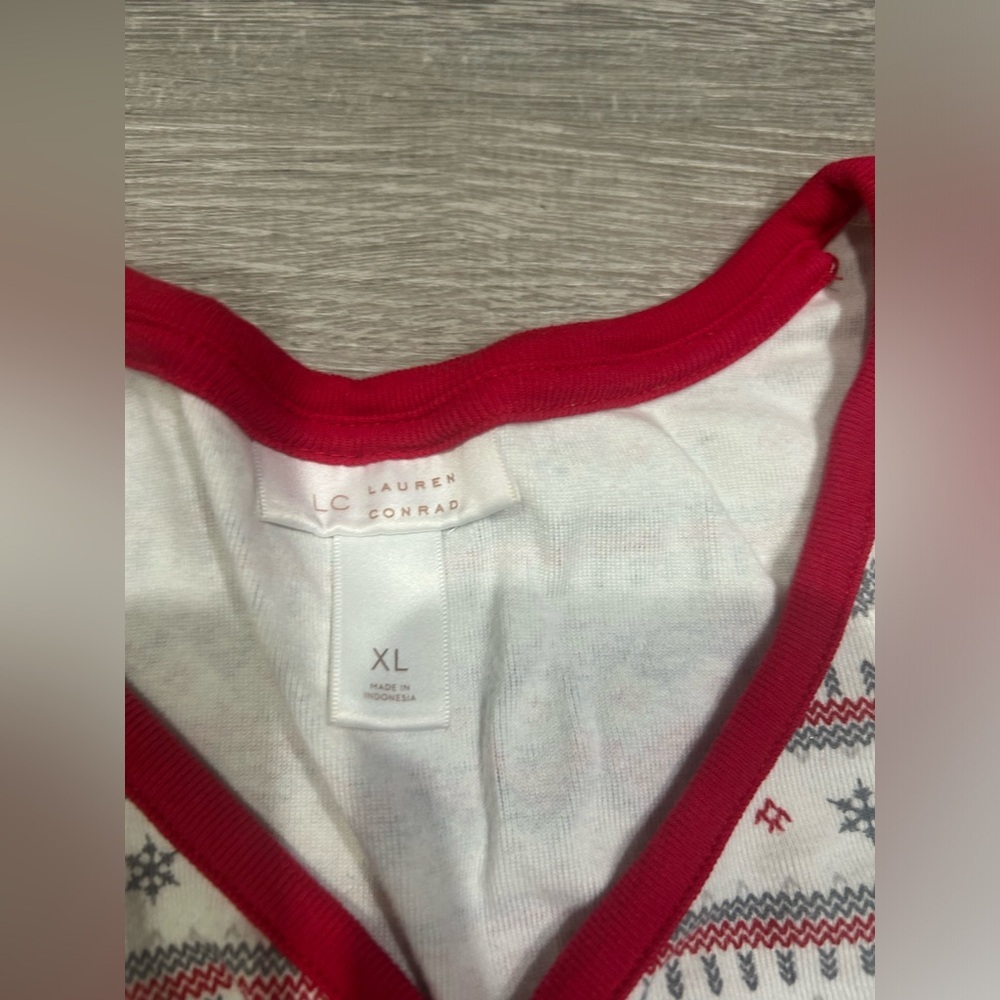 Lauren Conrad Adult Christmas Pajamas - Picture 3 of 6